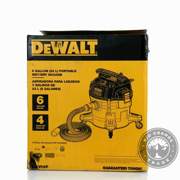 DeWALT DXV06P 27 Litri Poly Wet/Dry Vac